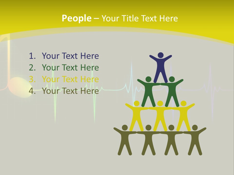 Colorful Rainbow Healthy PowerPoint Template