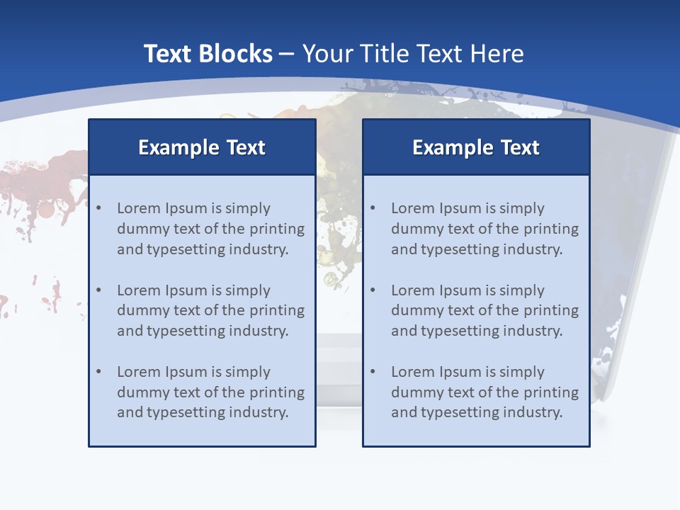 Silver Partnership Glitter PowerPoint Template