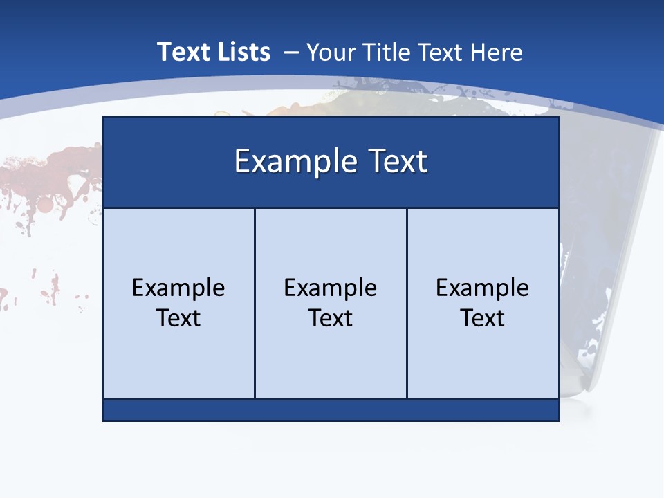 Silver Partnership Glitter PowerPoint Template