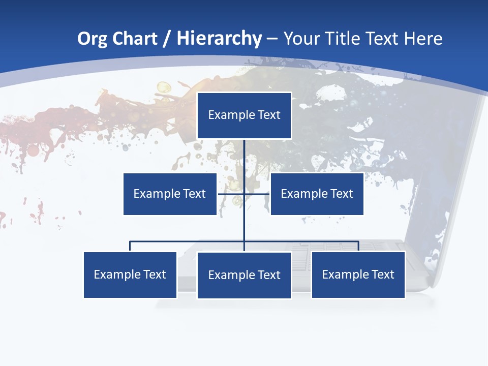 Silver Partnership Glitter PowerPoint Template