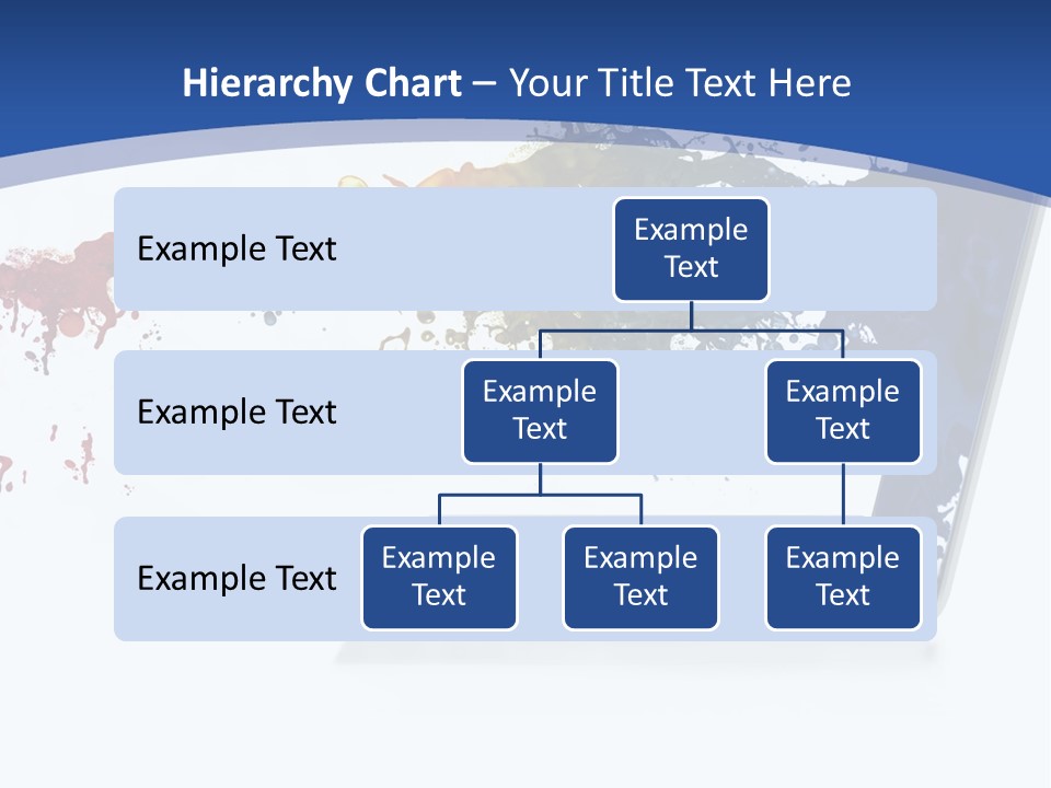 Silver Partnership Glitter PowerPoint Template
