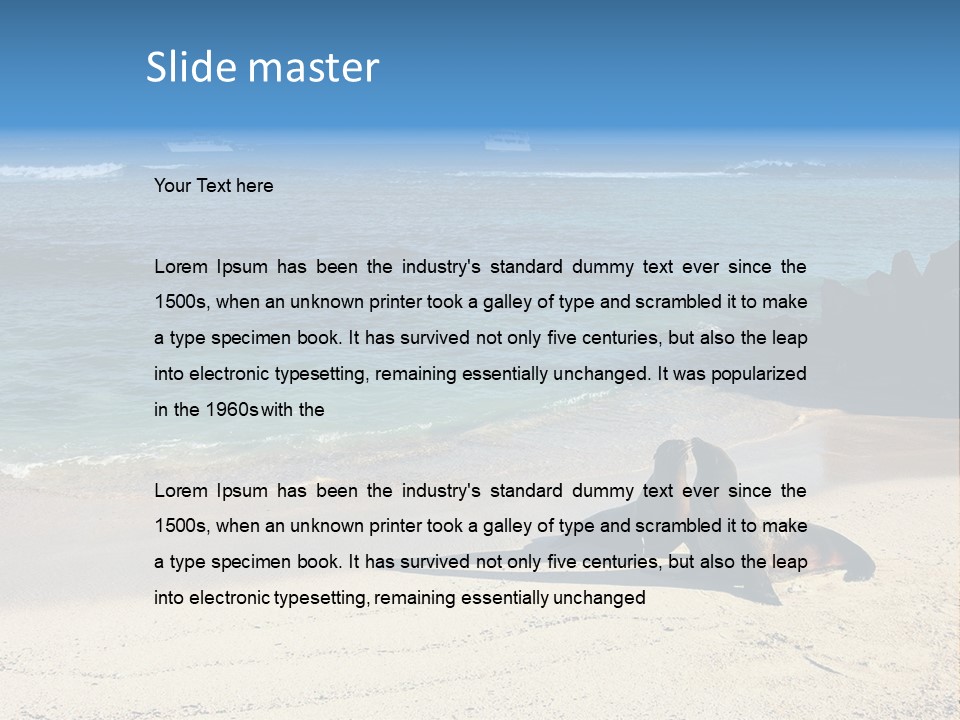 Nature Park Fitness PowerPoint Template