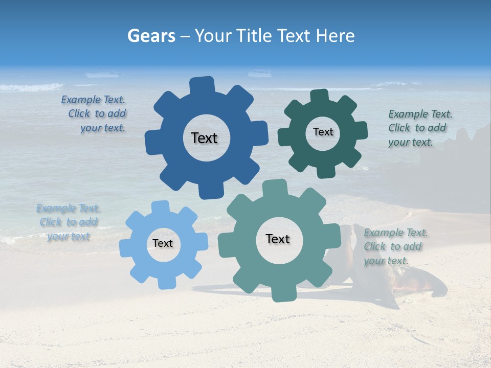 Nature Park Fitness PowerPoint Template