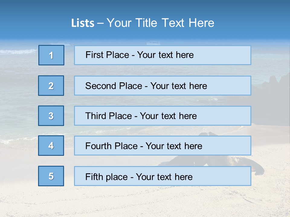 Nature Park Fitness PowerPoint Template