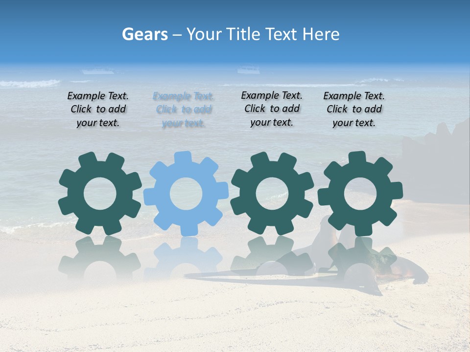 Nature Park Fitness PowerPoint Template