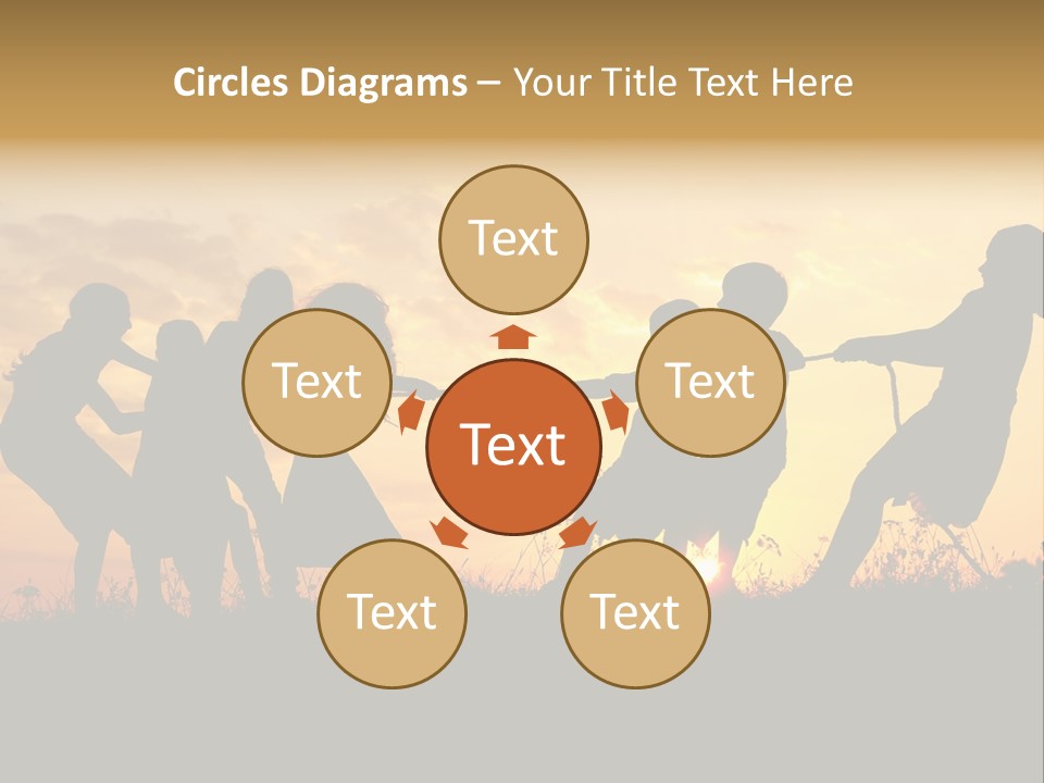 Cosmetics Model Colorful PowerPoint Template