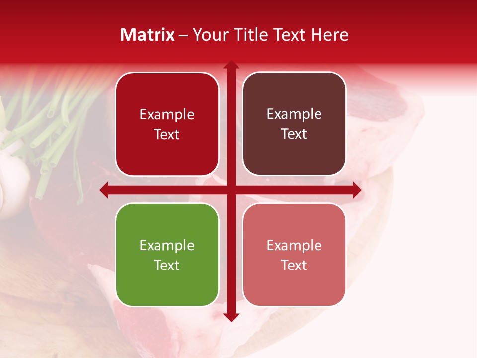 Green Horizontal Red PowerPoint Template