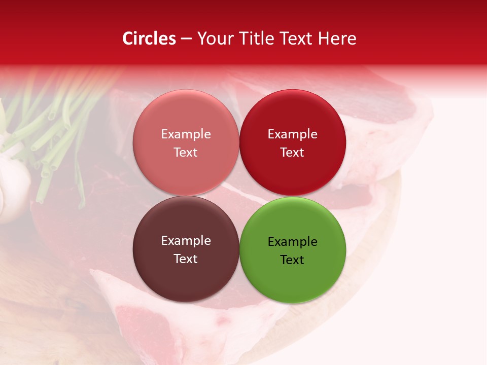 Green Horizontal Red PowerPoint Template