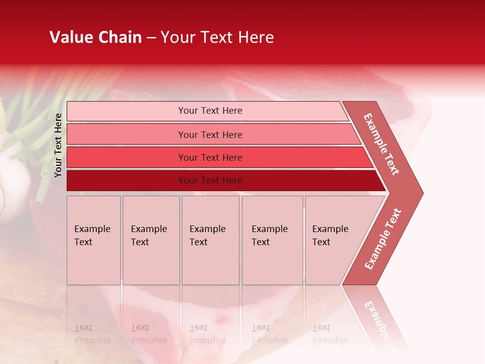 Green Horizontal Red PowerPoint Template
