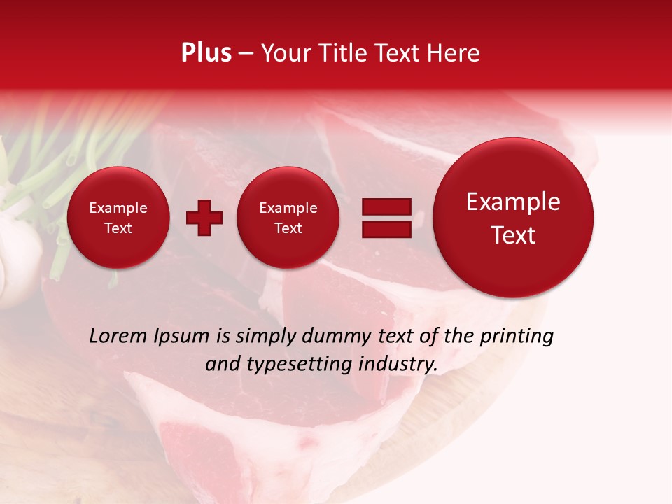 Green Horizontal Red PowerPoint Template