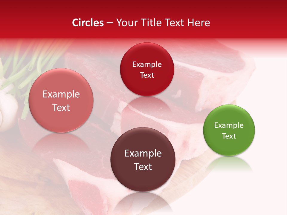 Green Horizontal Red PowerPoint Template