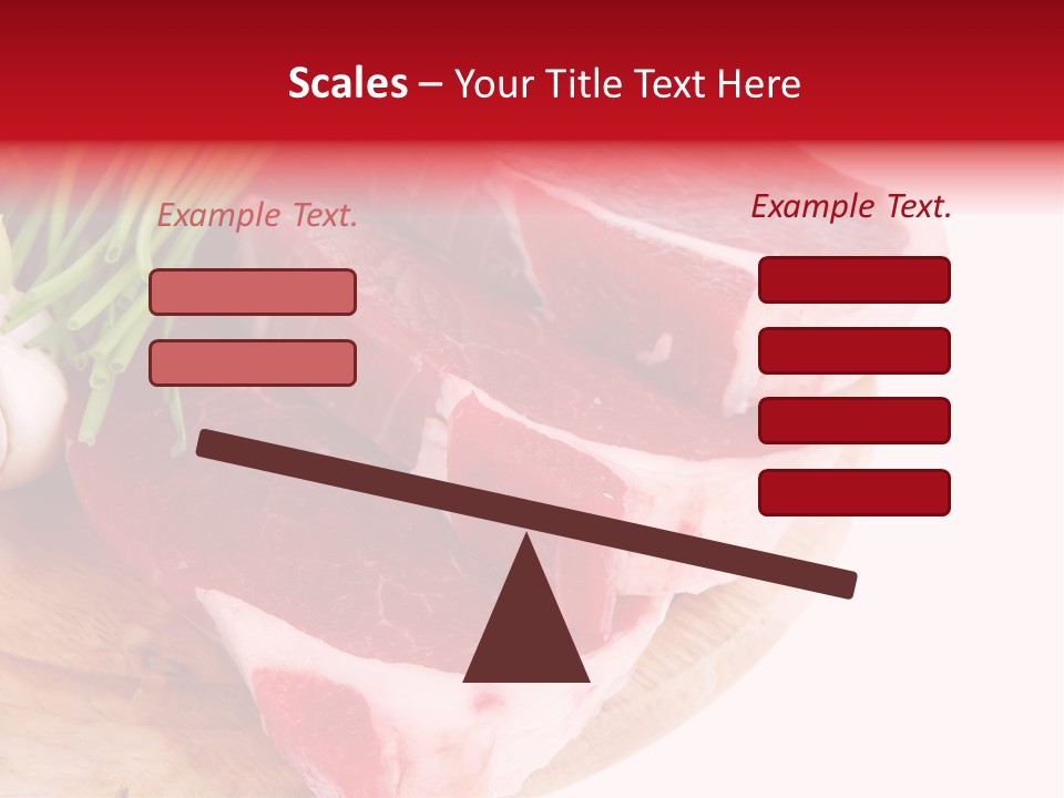 Green Horizontal Red PowerPoint Template
