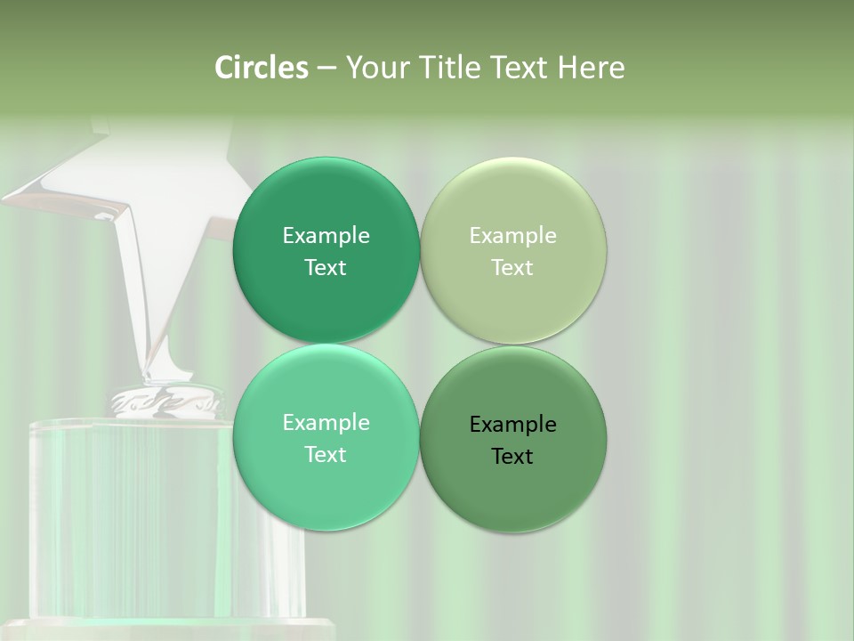 Star Theater Insignia PowerPoint Template