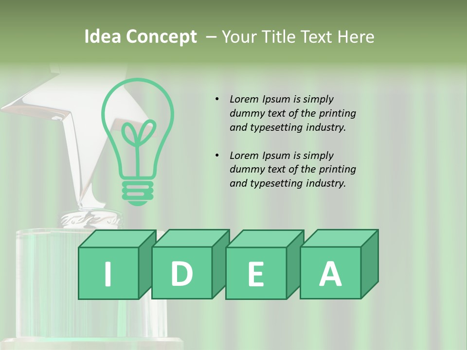 Star Theater Insignia PowerPoint Template