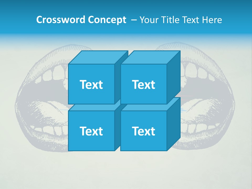 Comic Icon Group PowerPoint Template