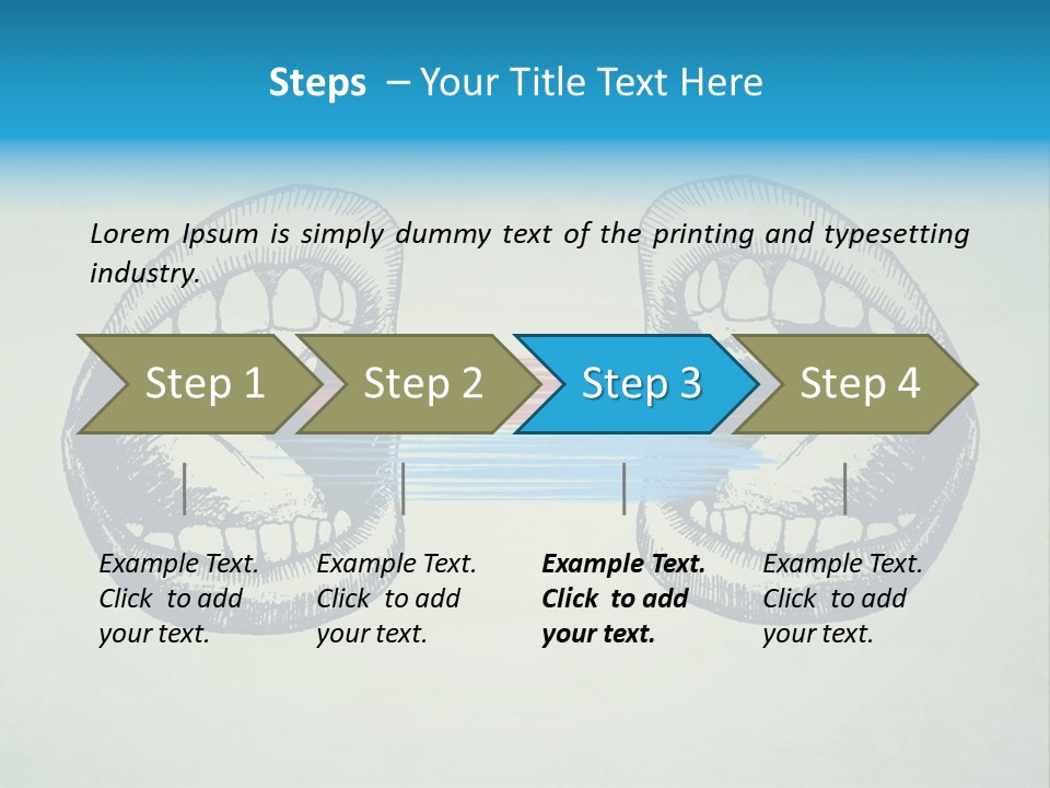 Comic Icon Group PowerPoint Template