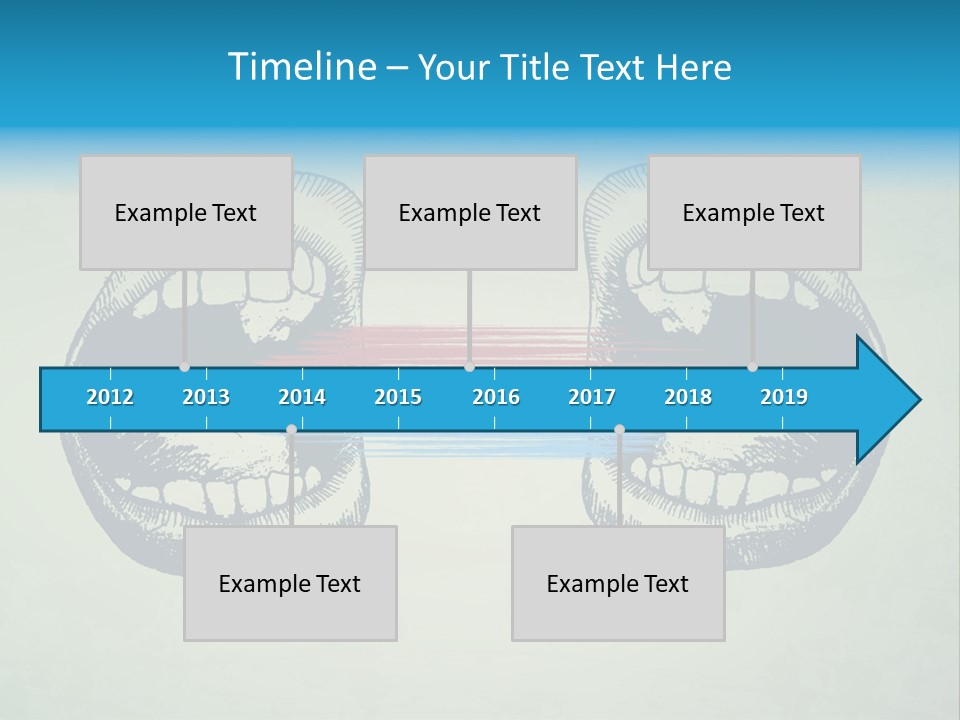 Comic Icon Group PowerPoint Template