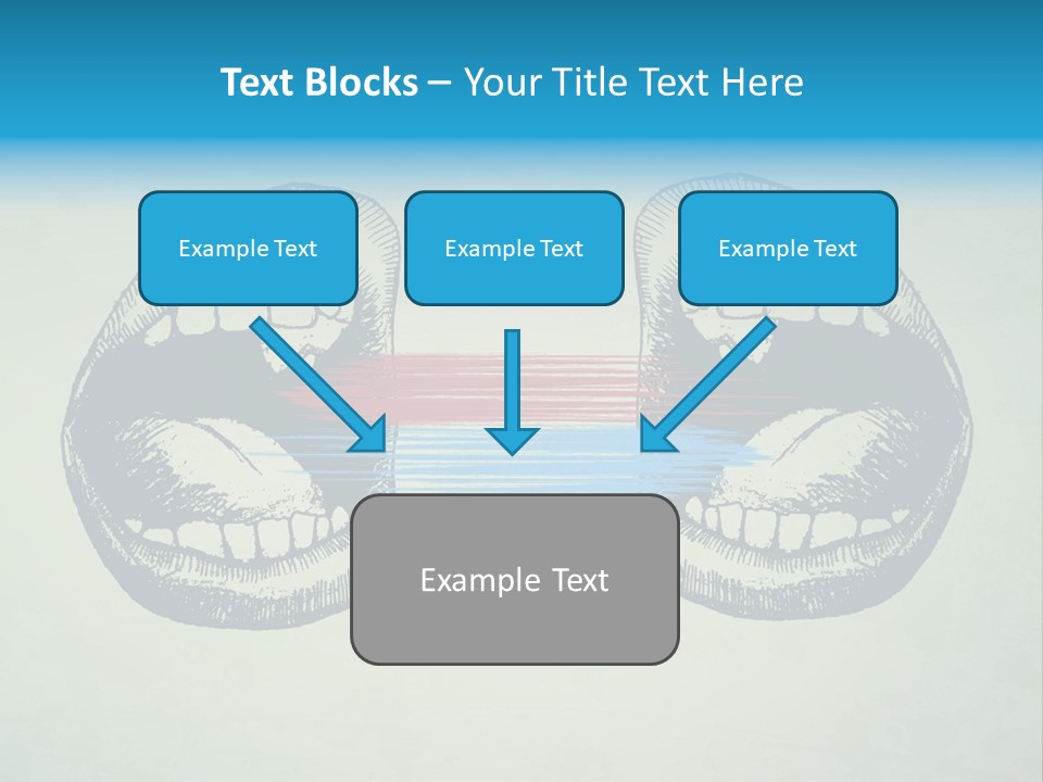 Comic Icon Group PowerPoint Template