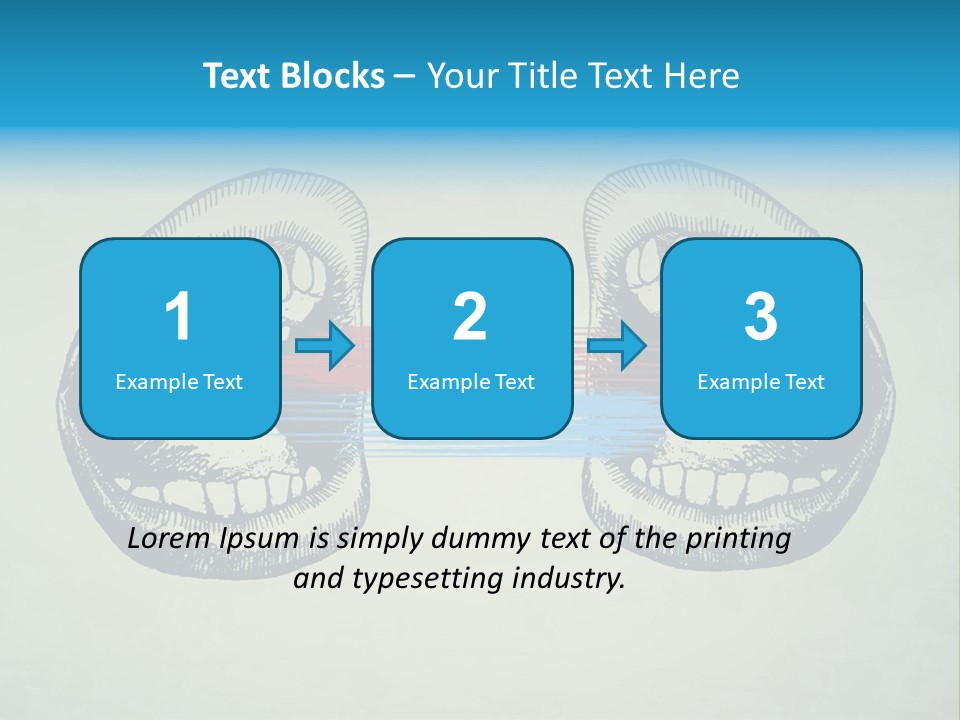 Comic Icon Group PowerPoint Template