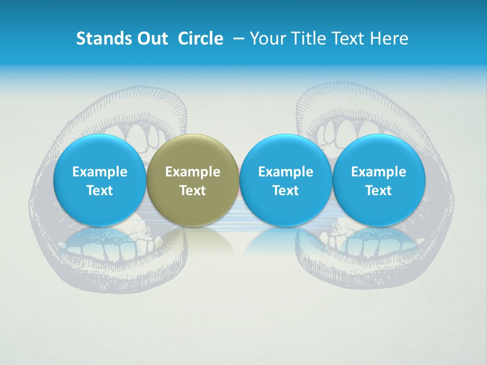 Comic Icon Group PowerPoint Template