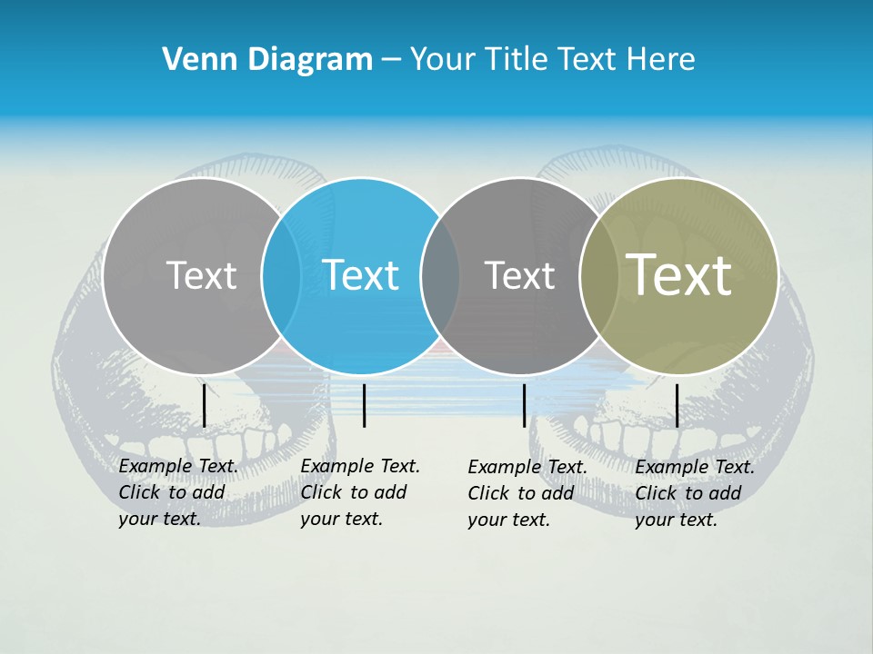 Comic Icon Group PowerPoint Template