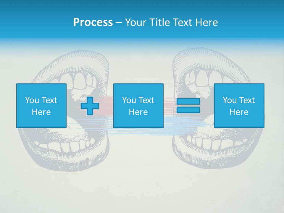 Comic Icon Group PowerPoint Template
