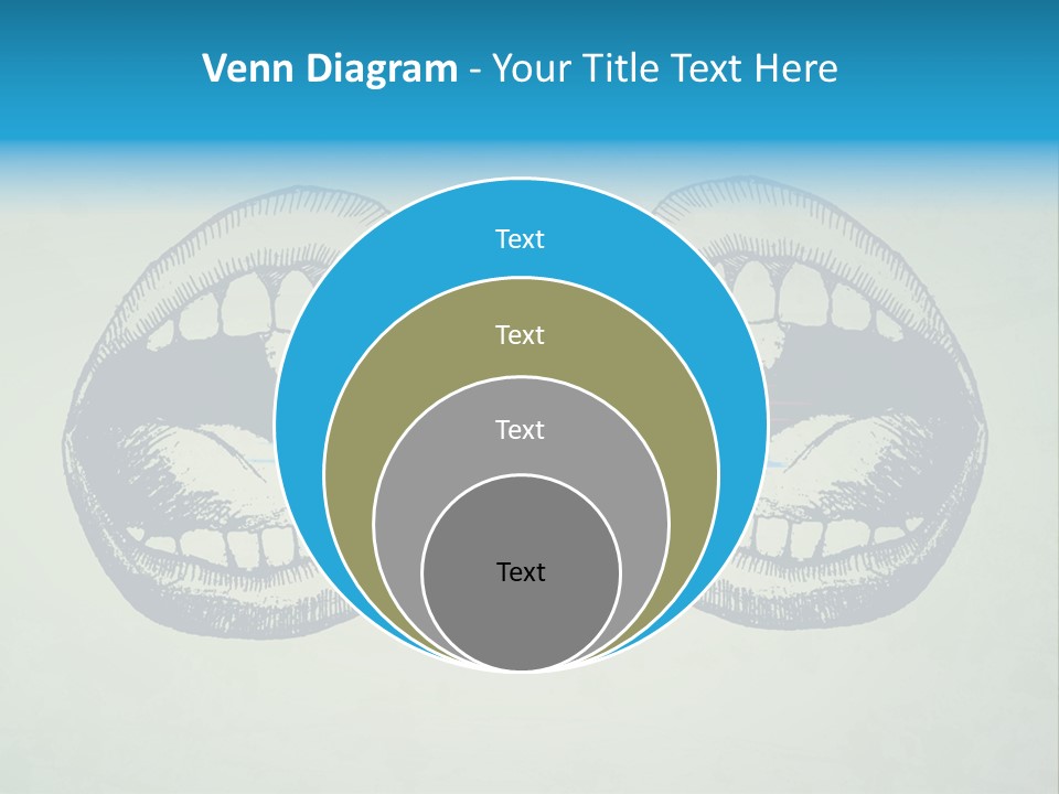 Comic Icon Group PowerPoint Template