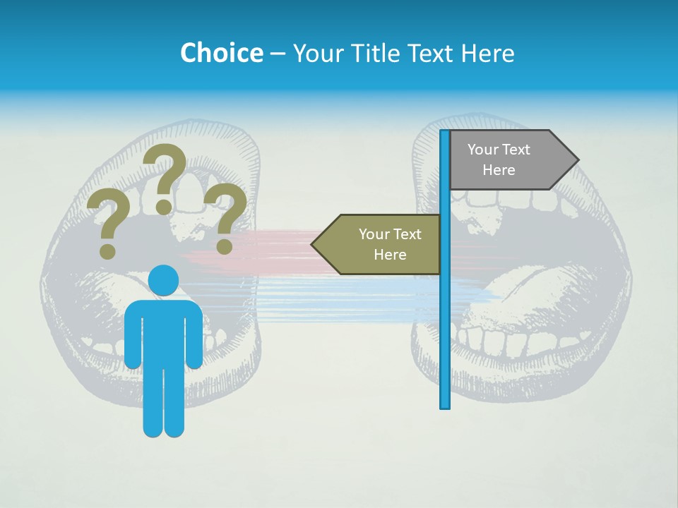 Comic Icon Group PowerPoint Template