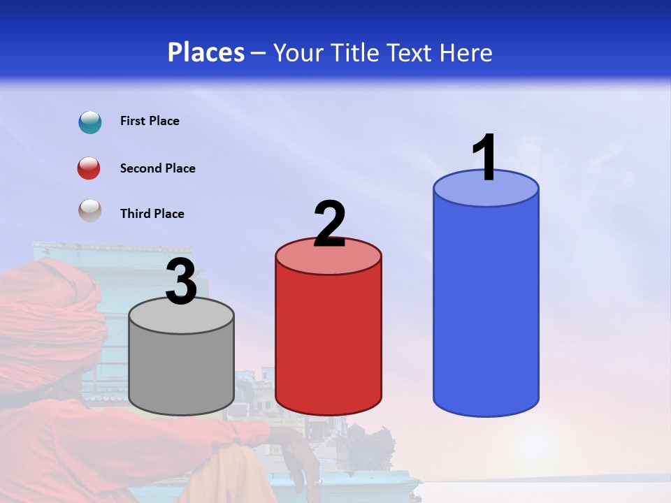 A Man Sitting On A Dock In Front Of A Body Of Water PowerPoint Template