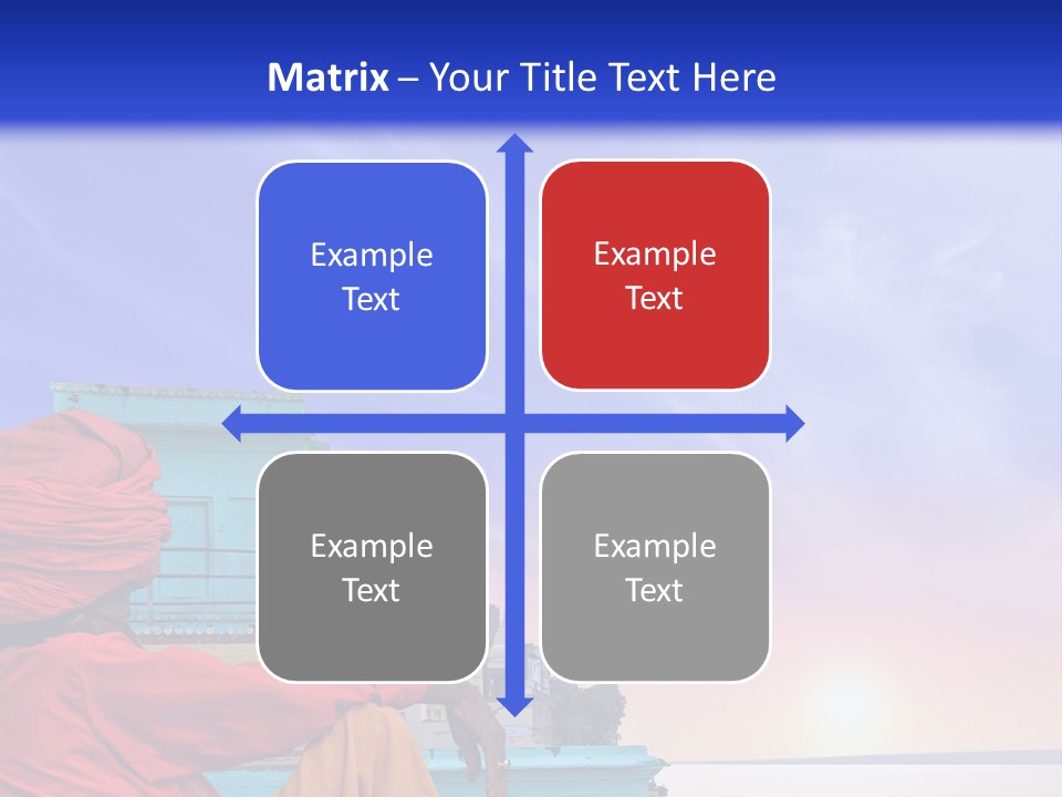 A Man Sitting On A Dock In Front Of A Body Of Water PowerPoint Template