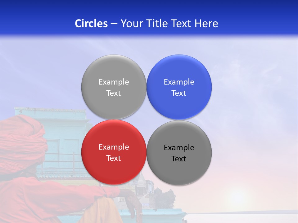 A Man Sitting On A Dock In Front Of A Body Of Water PowerPoint Template