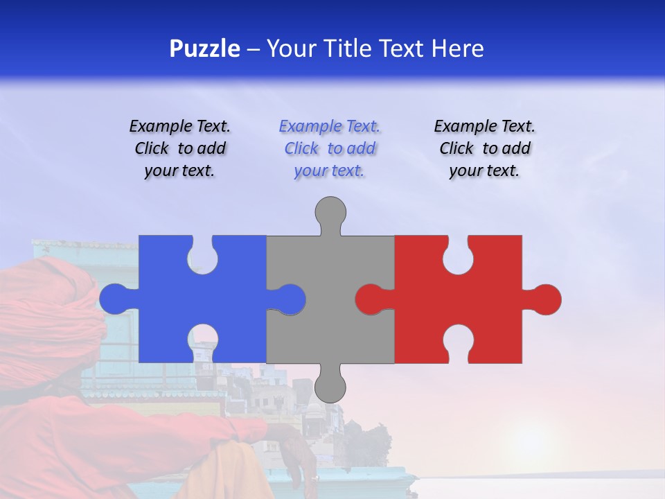 A Man Sitting On A Dock In Front Of A Body Of Water PowerPoint Template