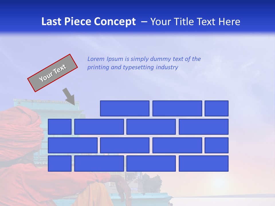 A Man Sitting On A Dock In Front Of A Body Of Water PowerPoint Template