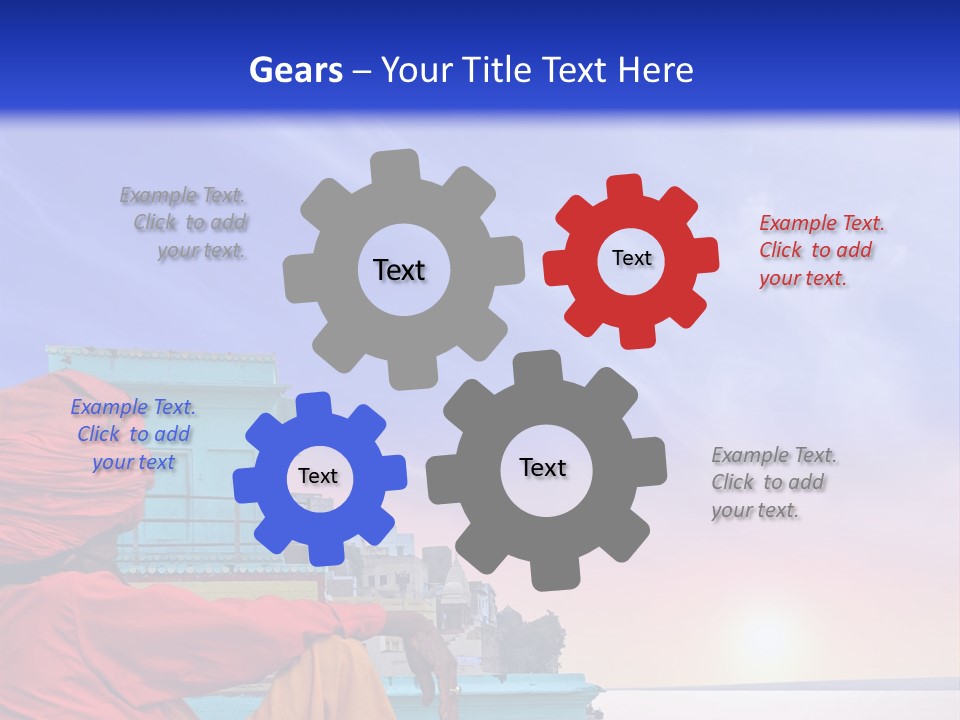 A Man Sitting On A Dock In Front Of A Body Of Water PowerPoint Template