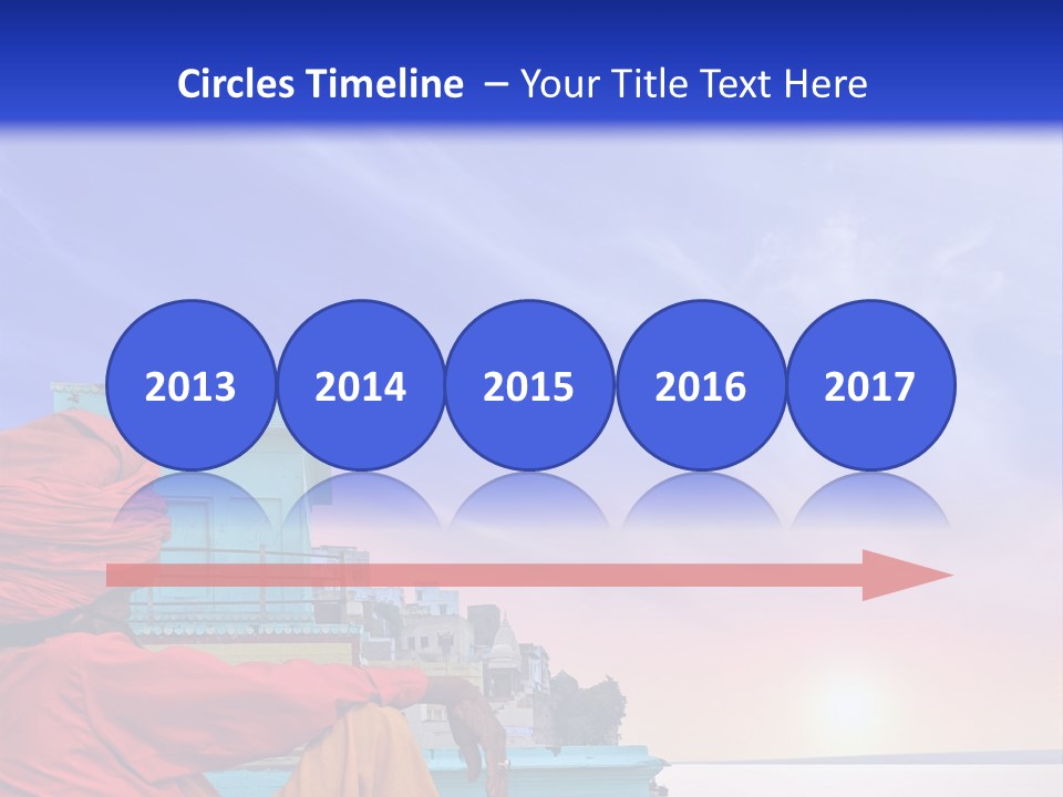 A Man Sitting On A Dock In Front Of A Body Of Water PowerPoint Template