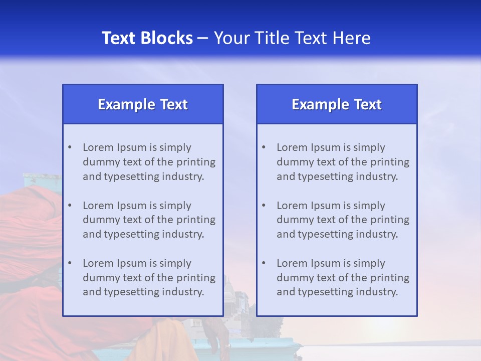 A Man Sitting On A Dock In Front Of A Body Of Water PowerPoint Template