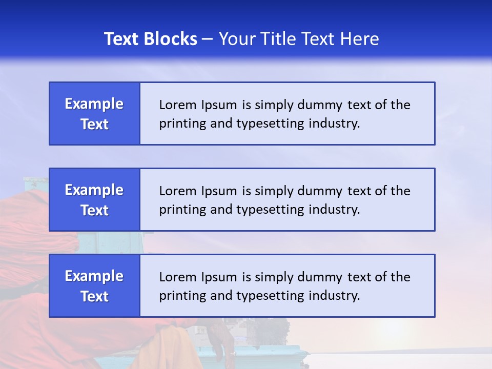 A Man Sitting On A Dock In Front Of A Body Of Water PowerPoint Template