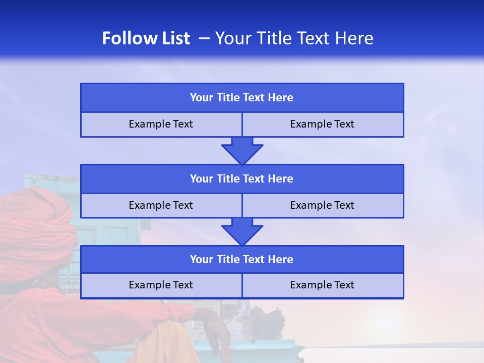 A Man Sitting On A Dock In Front Of A Body Of Water PowerPoint Template
