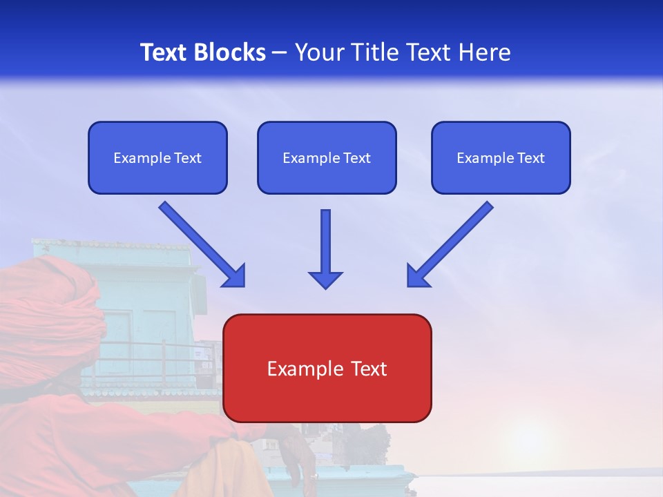 A Man Sitting On A Dock In Front Of A Body Of Water PowerPoint Template