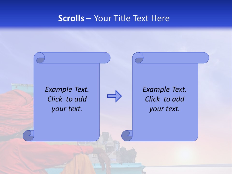 A Man Sitting On A Dock In Front Of A Body Of Water PowerPoint Template