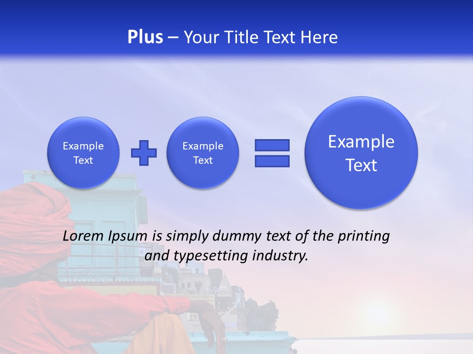 A Man Sitting On A Dock In Front Of A Body Of Water PowerPoint Template