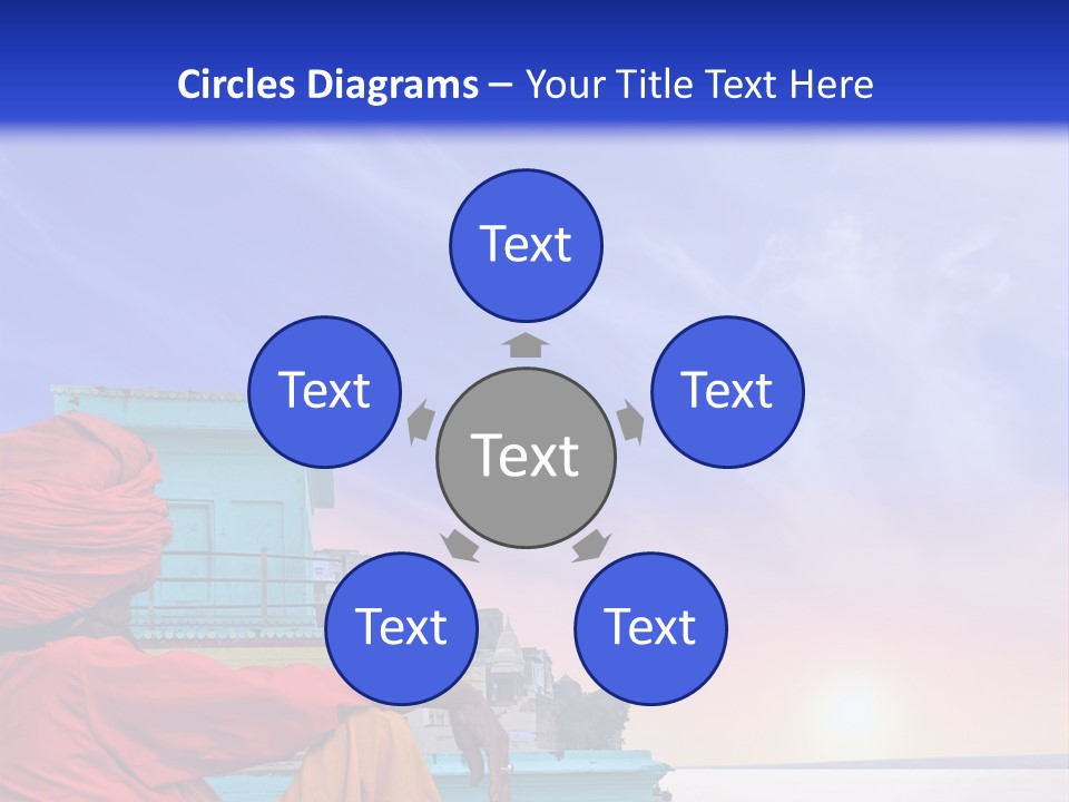 A Man Sitting On A Dock In Front Of A Body Of Water PowerPoint Template