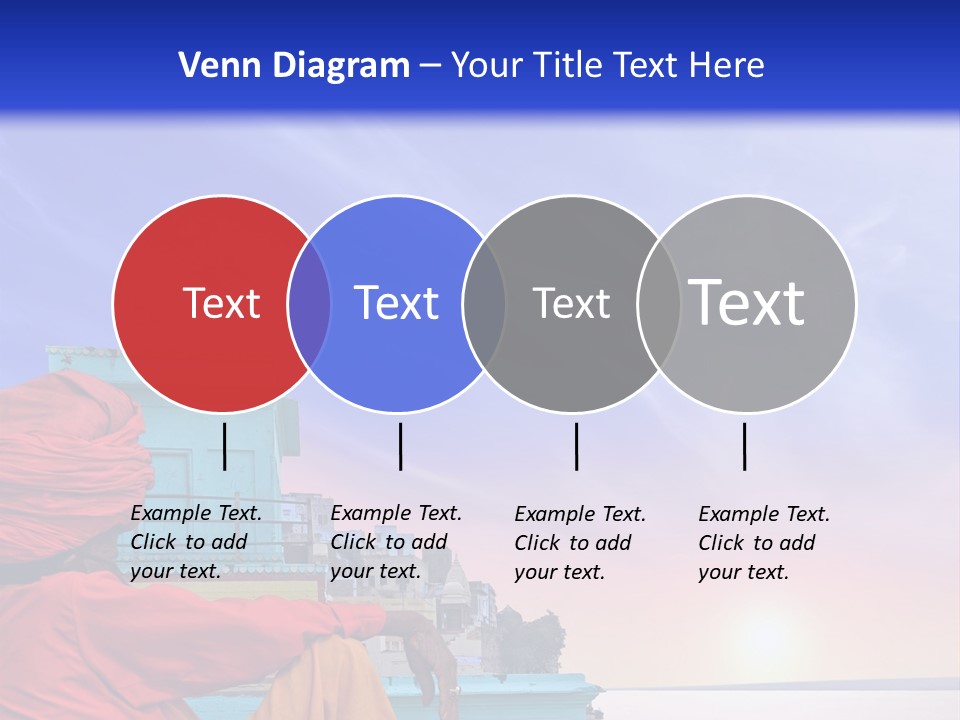 A Man Sitting On A Dock In Front Of A Body Of Water PowerPoint Template