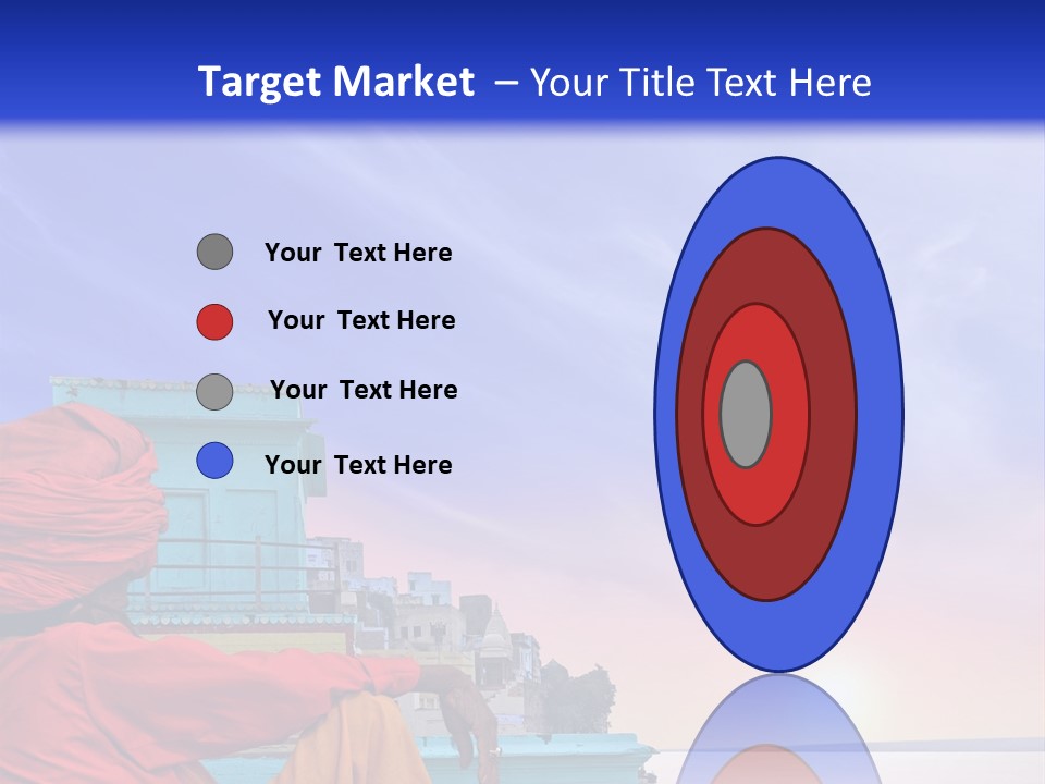 A Man Sitting On A Dock In Front Of A Body Of Water PowerPoint Template