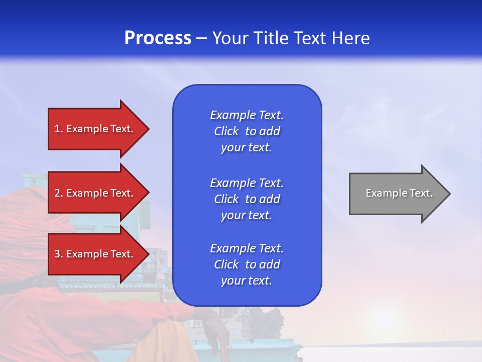 A Man Sitting On A Dock In Front Of A Body Of Water PowerPoint Template