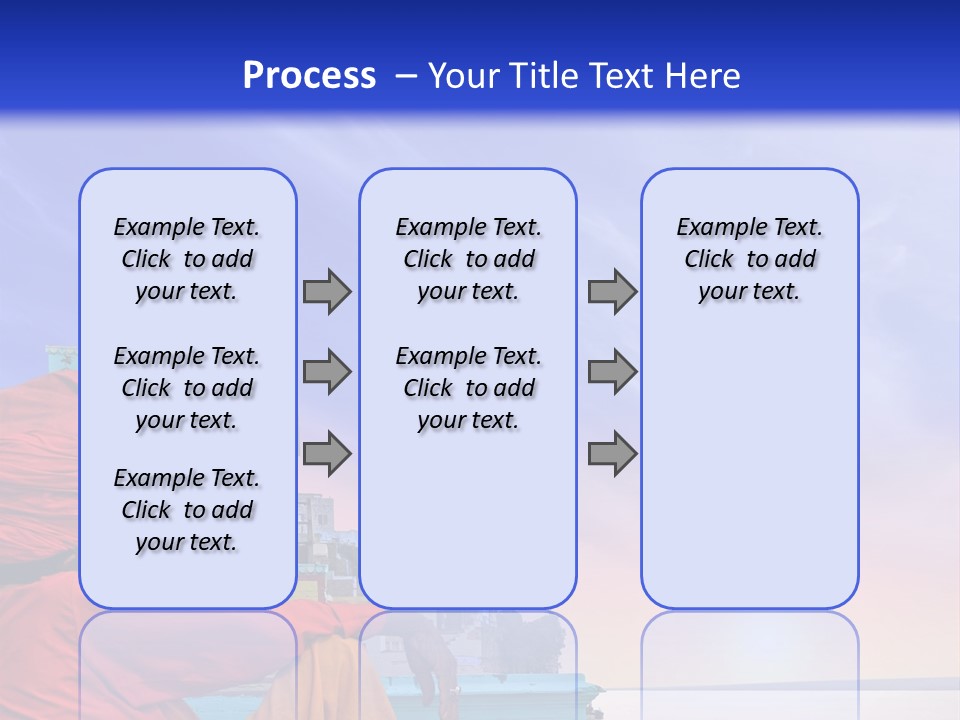 A Man Sitting On A Dock In Front Of A Body Of Water PowerPoint Template