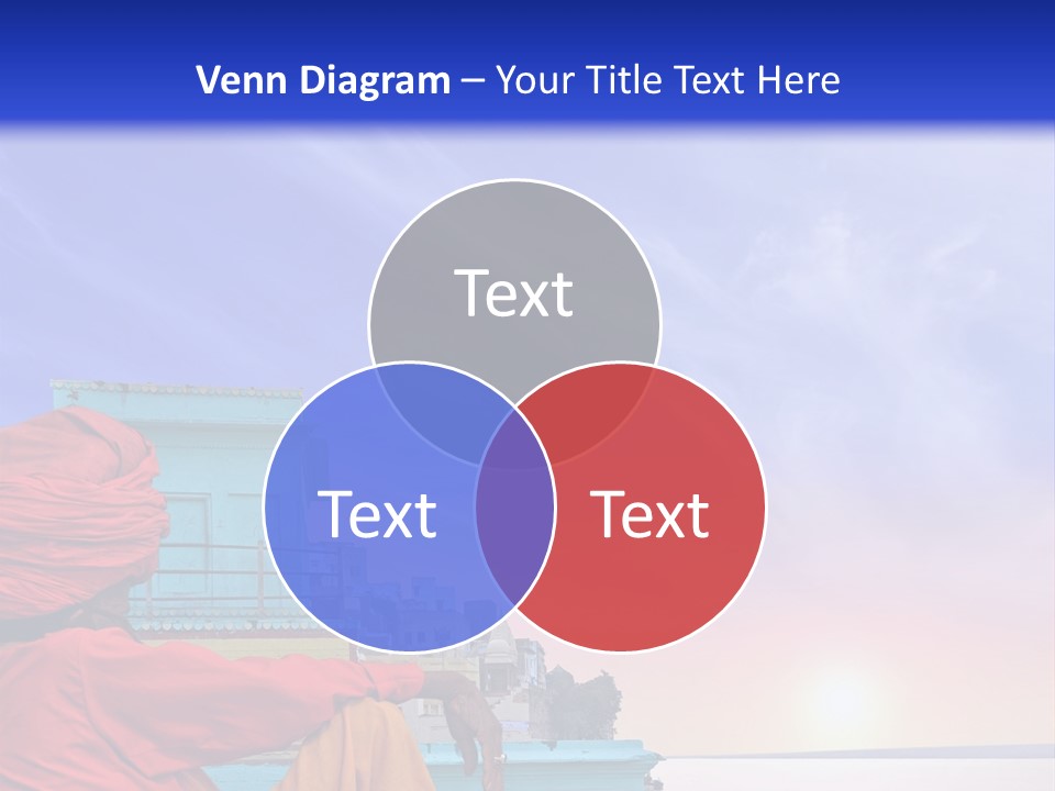 A Man Sitting On A Dock In Front Of A Body Of Water PowerPoint Template