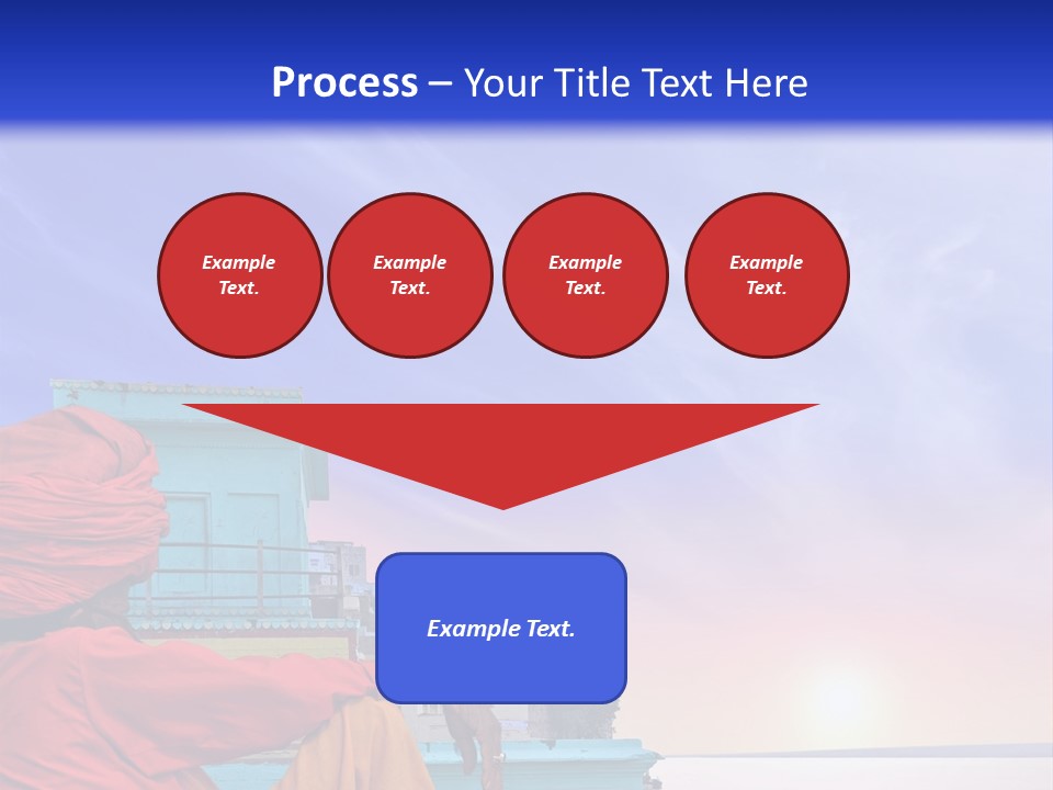 A Man Sitting On A Dock In Front Of A Body Of Water PowerPoint Template