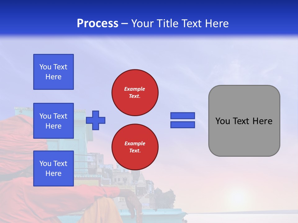 A Man Sitting On A Dock In Front Of A Body Of Water PowerPoint Template