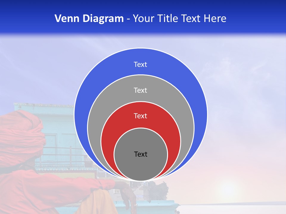 A Man Sitting On A Dock In Front Of A Body Of Water PowerPoint Template